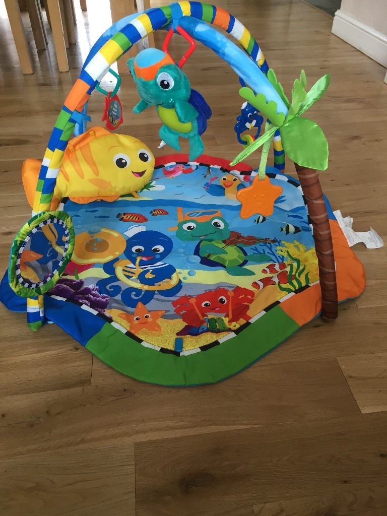 baby einstein rhythm reef play gym
